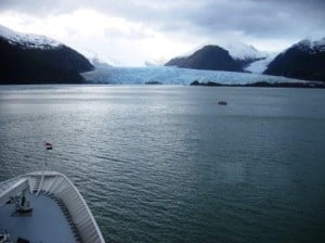 Prinsendam following the tender