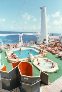 Nieuw Amsterdam 1983 Navigation Deck pool