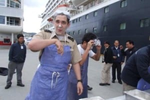 if mother would see him