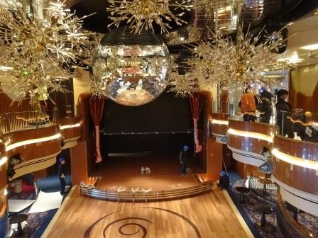 Finally the dance floor in view. It will still need some TLC before the first dancers can twirl away.