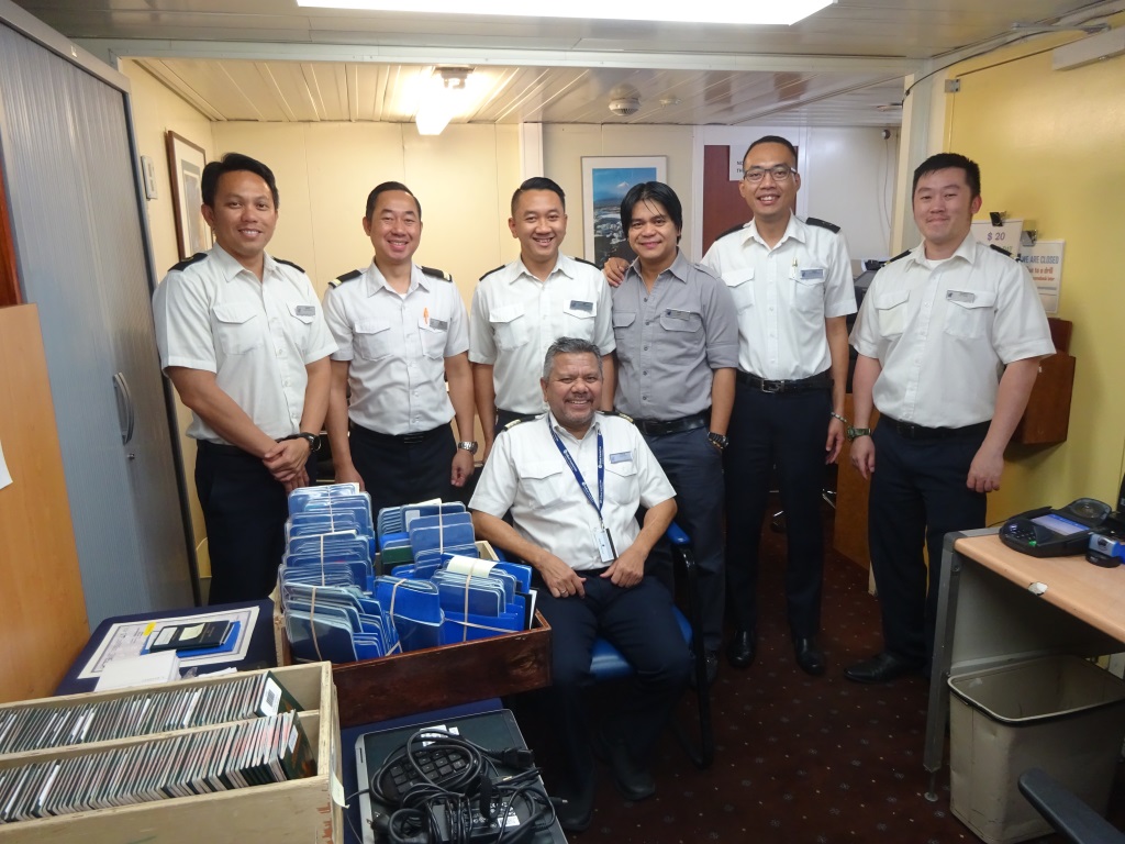 2019 Faces of the ms Prinsendam (II) Officers and crew of the final ...